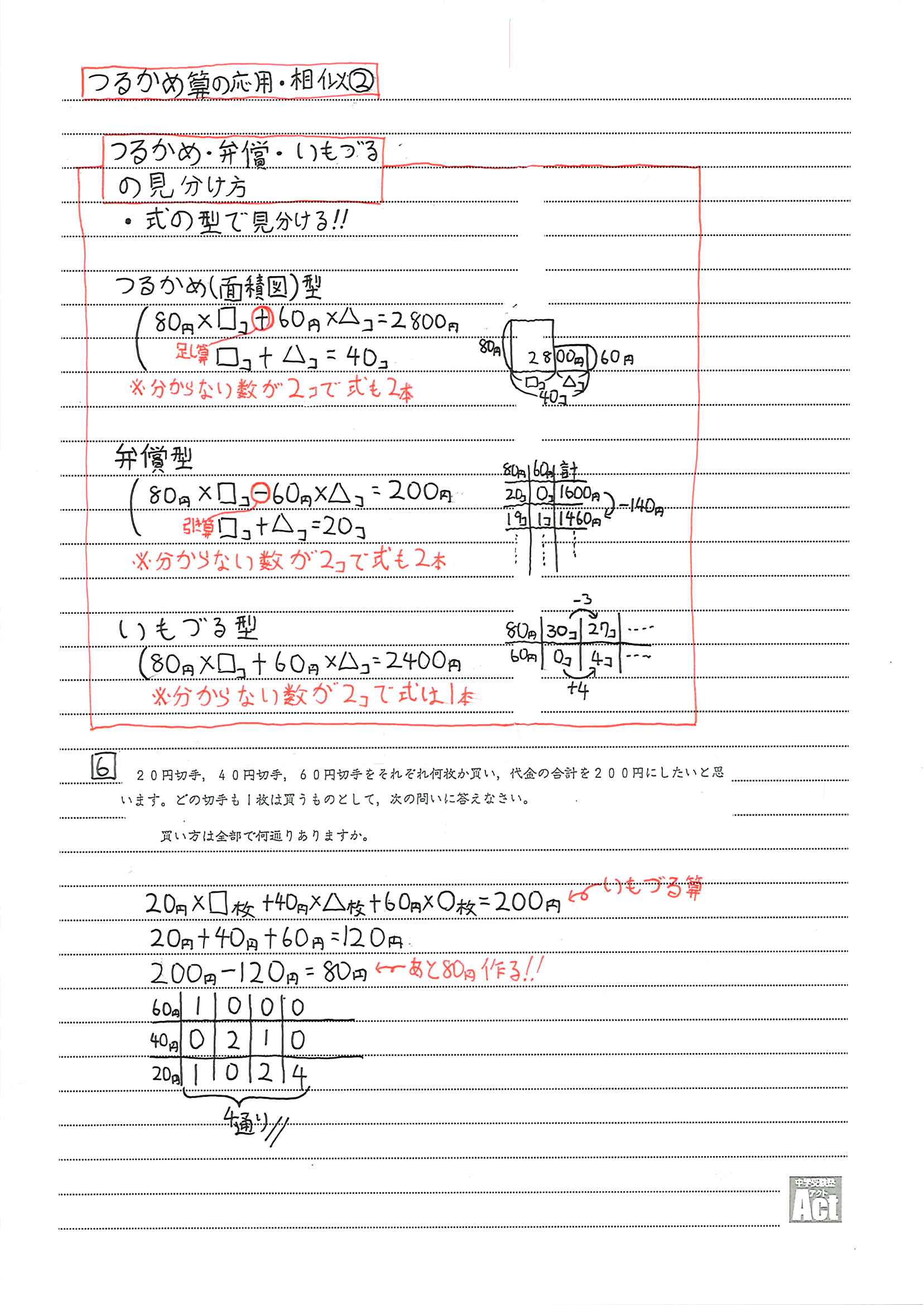 Mの3枚と80の1枚、合計4枚